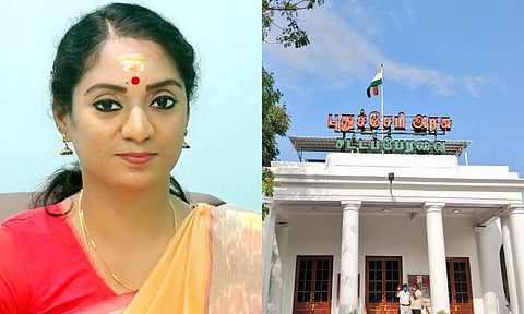 புதுச்சேரியில் நீக்கப்பட்ட பெண் அமைச்சருக்கு பதிலாக புதிய அமைச்சர் நியமனம் எப்போது?