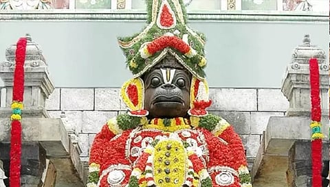 நாமக்கல் ஆஞ்சநேயர் சாமிக்கு வடைமாலை, அபிஷேக முன்பதிவு