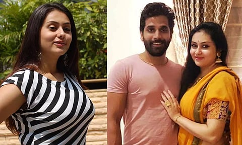 வெள்ளத்தில் சிக்கிய நமீதா குடும்பம்.. பத்திரமாக மீட்ட மீட்புக் குழு