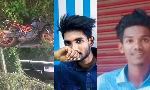 விபத்தில் பலியான வாலிபர்கள்