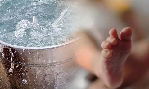 தண்ணீர் வாளிக்குள் விழுந்து ஒரு வயது பெண் குழந்தை மரணம்