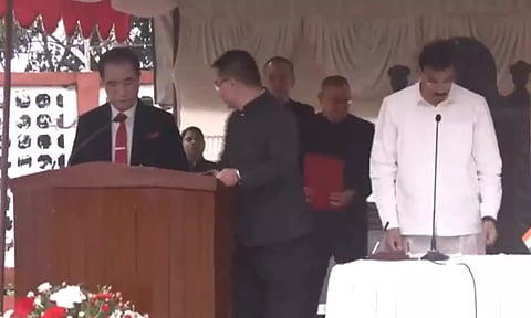 மிசோரம் முதல்வராக பதவியேற்றார் லால்டுஹோமா