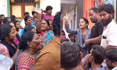 மின்சாரம்-குடிநீர் இன்றி தவிப்பு: மேயர் பிரியா வீட்டை முற்றுகையிட்டு பொதுமக்கள் போராட்டம்