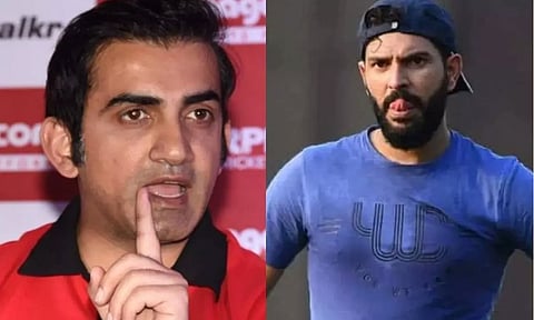 உலகக் கோப்பை வெல்ல முக்கிய பங்கு வகித்த யுவராஜ் சிங்கை பாராட்டாதது ஏன்?: சர்ச்சையை கிளப்பிய கம்பீர்