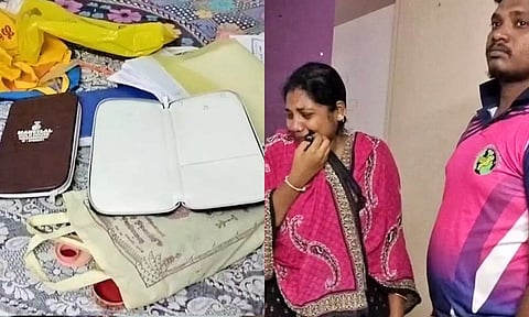 மழை வெள்ளத்தை பயன்படுத்தி வீடுகளில் கொள்ளையடித்த கும்பல்: 60 பவுன் நகை-ரூ.3 லட்சத்தை அள்ளிச்சென்றனர்