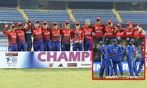 இங்கிலாந்துக்கு எதிரான தொடர்: இந்திய பெண்கள் அணிக்கு ஆறுதல் வெற்றி