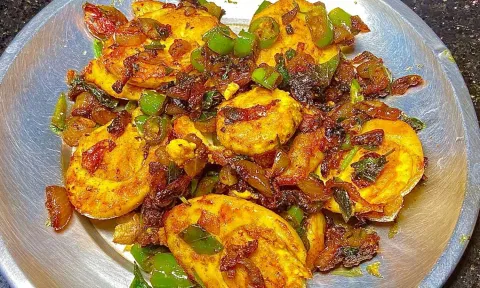 ருசியான கறிவேப்பிலை முட்டை மசாலா
