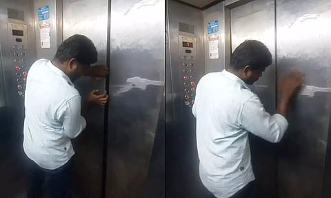 எழும்பூர் அரசு மருத்துவமனை மின் தூக்கியில் சிக்கித் தவித்த மருத்துவர்