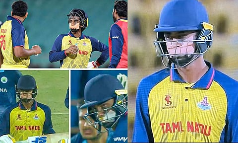 காயத்துடன் களம் கண்ட பாபா இந்திரஜித்.. வைரலாகும் புகைப்படம்