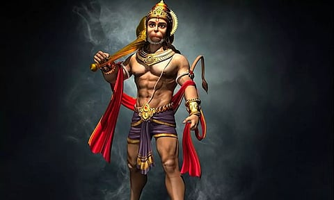 வெளிநாட்டவரையும் கவர்ந்த ஆஞ்சநேயர்