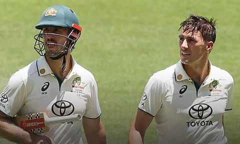 பாகிஸ்தானுக்கு எதிரான டெஸ்ட்: முதல் இன்னிங்சில் ஆஸ்திரேலியா 487 ரன்கள் குவித்து ஆல் அவுட்