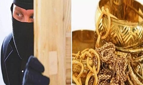 அரசு ஊழியர்கள் வீட்டின் கதவை உடைத்து 31 பவுன் கொள்ளை- மர்ம நபர்களுக்கு வலைவீச்சு