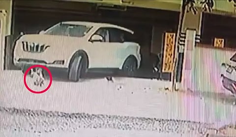 விளையாடிக் கொண்டிருந்த குழந்தையின் மீது காரை ஏற்றி கொன்ற டிரைவர்