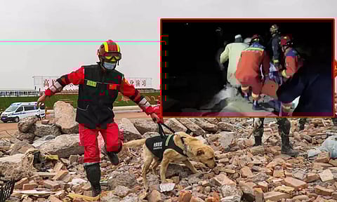 சீனாவில் கடும் நிலநடுக்கம்: 111 பேர் பலி