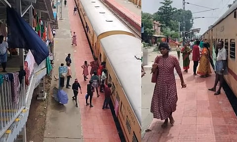 ஸ்ரீவைகுண்டத்தில் இருந்து மீட்பு- சிறப்பு ரெயில் மூலம் சென்னை திரும்பும் பயணிகள்