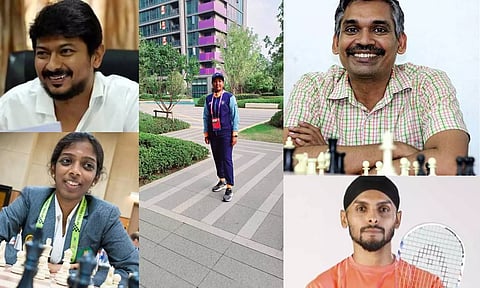 பல்வேறு சாதனைகளை புரிந்து தமிழ்நாட்டிற்கு பெருமைகளை தேடித்தர வாழ்த்துகள்... அமைச்சர் உதயநிதி ஸ்டாலின்