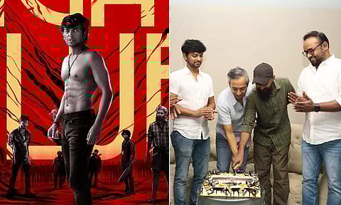 பைட் கிளப் வெற்றியை கேக் வெட்டி கொண்டாடிய படக்குழு