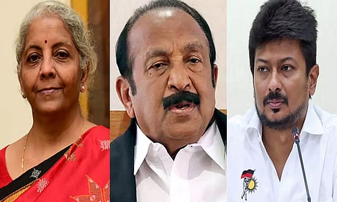 உதயநிதி ஸ்டாலின் குற்றச்சாட்டால் நிர்மலா சீதாராமன் ஆய்வுக்கு வருகிறார்: வைகோ