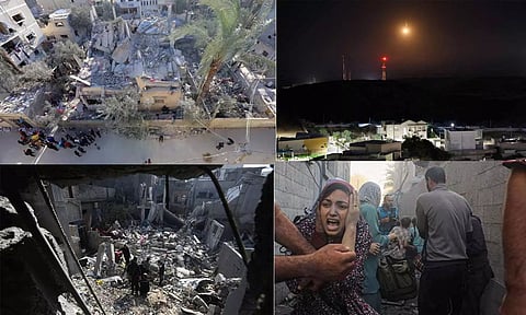 மத்திய காசா மீது பயங்கர தாக்குதல்: 60-க்கும் மேற்பட்டோர் உயிரிழப்பு