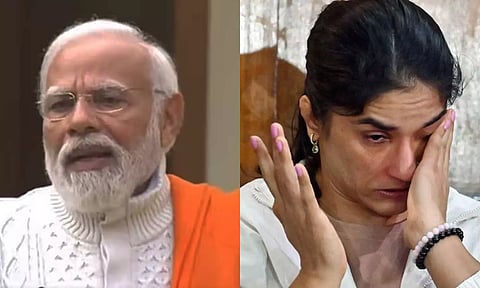 விருது சுமையாக கூடாது.. நீங்களே எடுத்துக்கோங்க.. பிரதமருக்கு மல்யுத்த வீராங்கனை கடிதம்