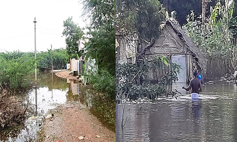 10 நாட்களாக வெள்ளம் வடியாததால் 200 குடும்பத்தினர் தவிப்பு