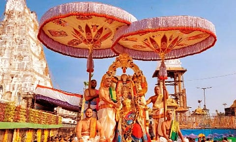 பிரம்மோற்சவம் வீதி உலா வாகனம்