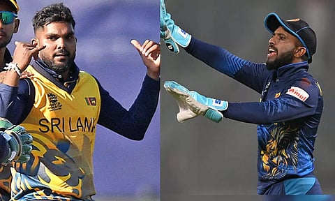 இலங்கை அணியின் புதிய கேப்டன்களான ஹசரங்கா- குசல் மெண்டீஸ்