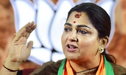 காங்கிரசுக்கு தி.மு.க. 'செக்' வைக்கும்: கேட்ட தொகுதிகளை கொடுக்காது- குஷ்பு