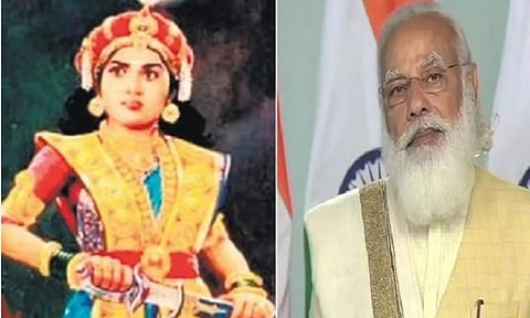 ஆங்கிலேயர்களை எதிர்த்துப் போராடிய ராணி வேலு நாச்சியாரின் வீரம் ஊக்கம் அளிக்கிறது: பிரதமர் பெருமிதம்