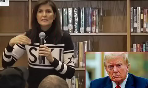 "நான் அதிபர் என்றால்..." - டிரம்ப் மீதான வழக்குகள் குறித்து நிக்கி திட்டவட்டம்