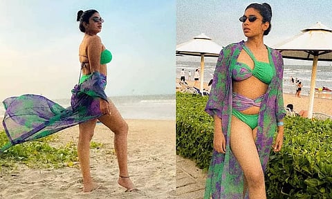 பிகினி அவதாரத்தால் ரசிகர்களை மயக்கிய துஷாரா விஜயன்