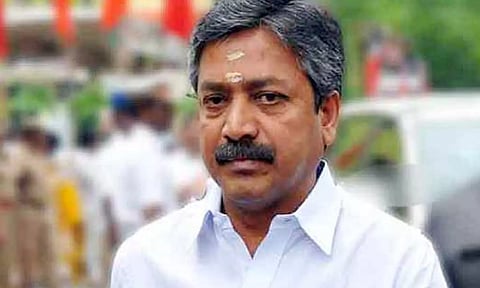 முதலமைச்சரை அவதூறாக பேசிய வழக்கில் சி.வி. சண்முகம் எம்.பி. கோர்ட்டில் ஆஜர்