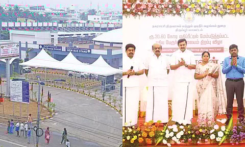 பொலிவுபடுத்தப்பட்ட திருப்பூர் புதிய பஸ் நிலையம் திறப்பு: முதலமைச்சர் திறந்து வைத்தார்