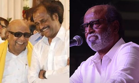 கலைஞரை பார்க்க தயங்கி குளிர் ஜுரம் என்று சொன்னேன்: ரஜினிகாந்த்