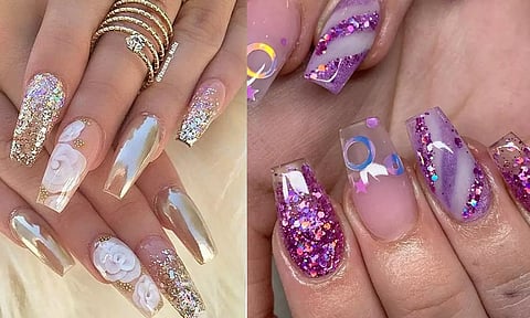 விரல்களை அழகாக்கும் அக்ரலிக் நகங்கள்