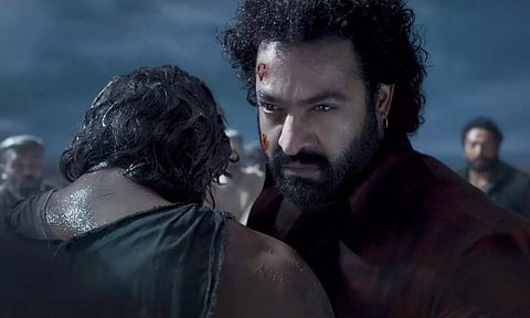 இந்த கடல்ல ரத்தமும் கத்தியும் கொட்டி கிடக்கு- வைரலாகும் தேவரா வீடியோ