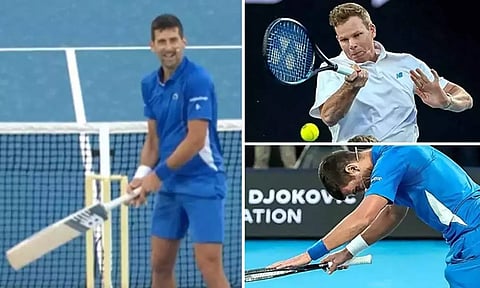 மிரட்டிய ஸ்மித்: தலைவணங்கிய ஜோகோவிச்- வைரலாகும் வீடியோ