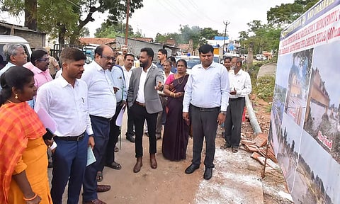 நெல்லை மாவட்டத்தில் மத்திய குழு 2-வது முறையாக ஆய்வு