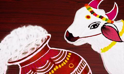 மாட்டுப்பொங்கல்-இந்திரபூஜை-கோபூஜை