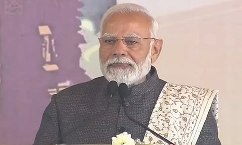 பொங்கல் விழாவில் விளைச்சலை குறிக்கும் திருக்குறளை சுட்டிக்காட்டி பேசிய பிரதமர் மோடி