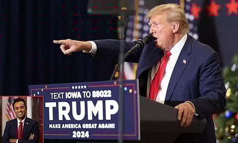 "ஏமாற்று பேர்வழி" - விவேக் குறித்து டிரம்ப் விமர்சனம்