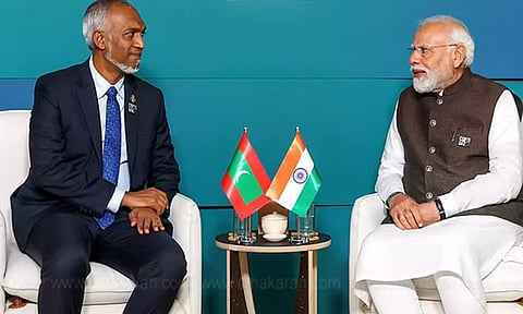 இந்திய ராணுவத்தினரை திரும்ப பெற வேண்டும் -  மாலத்தீவு அதிபர் திட்டவட்டம்