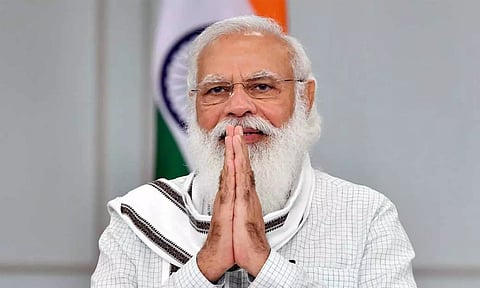 தமிழில் பொங்கல் வாழ்த்து தெரிவித்த பிரதமர் மோடி