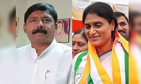 ஆந்திரா காங்கிரஸ் கட்சி தலைவர் கிடுகு ருத்ர ராஜூ திடீர் ராஜினாமா- ஒய்.எஸ்.ஷர்மிளாவுக்கு வாய்ப்பு?