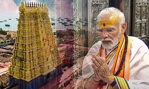 ராமகிருஷ்ண மடத்தில் தரையில் படுத்து உறங்குகிறார் பிரதமர் மோடி