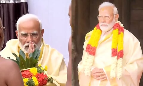 ஸ்ரீரங்கம் கோவிலுக்கு வந்த முதல் பிரதமர்