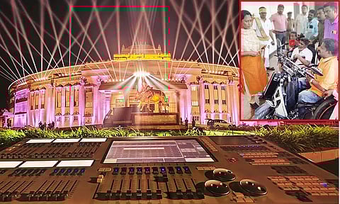 ஜல்லிக்கட்டு அரங்கம் திறப்பு விழா: மாற்றுத்திறனாளிகள் கண்டுகளிக்க சிறப்பு ஏற்பாடு