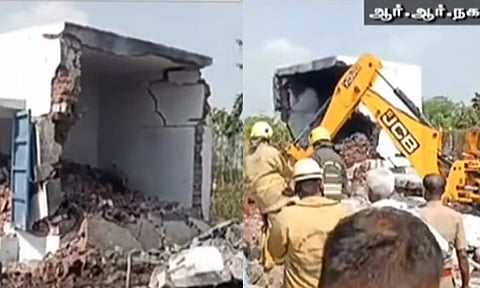 பட்டாசு ஆலை வெடிவிபத்தில் 2 பேர் உயிரிழப்பு