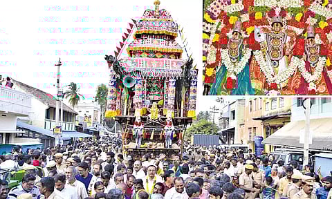 தைப்பூசம்: பழனி முருகன் கோவிலில்  தேரோட்டம்