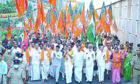 தேசிய ஜனநாயக கூட்டணியினர் பாதயாத்திரை: கோவா முதல்-மந்திரி பிரமோத் சாவந்த் தொடங்கி வைத்தார்